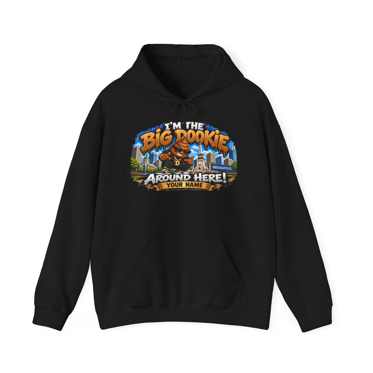 Big Dookie Around Here Hoodie — Customizable Midwest All-Star Graphic Sweatshirt