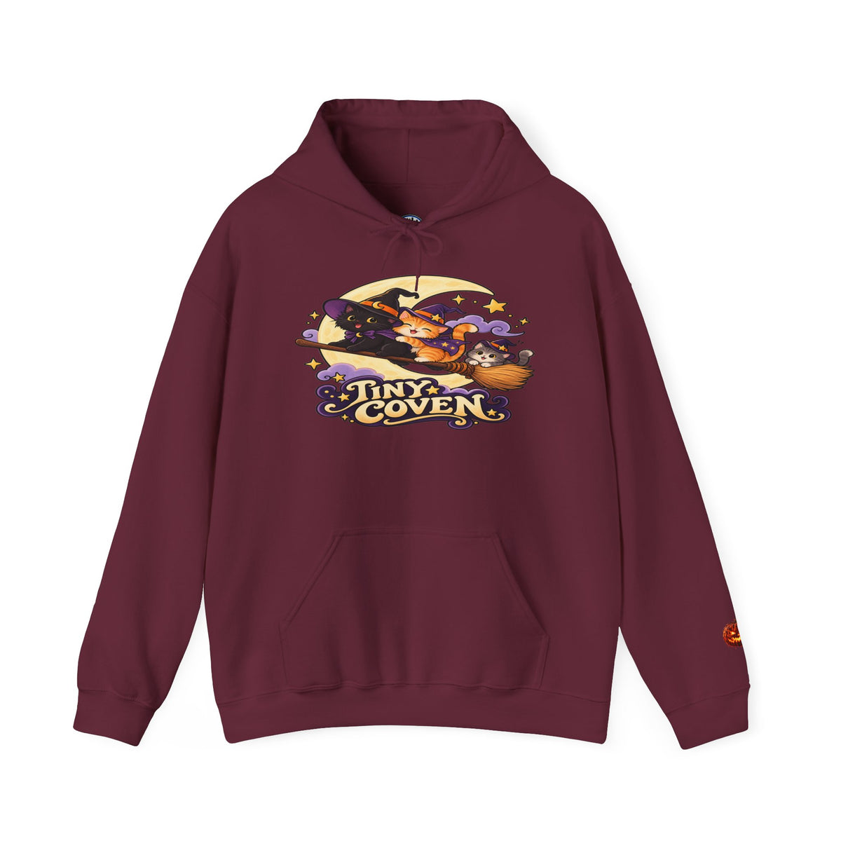 Tiny Coven Halloween Witchy Hooded Sweatshirt