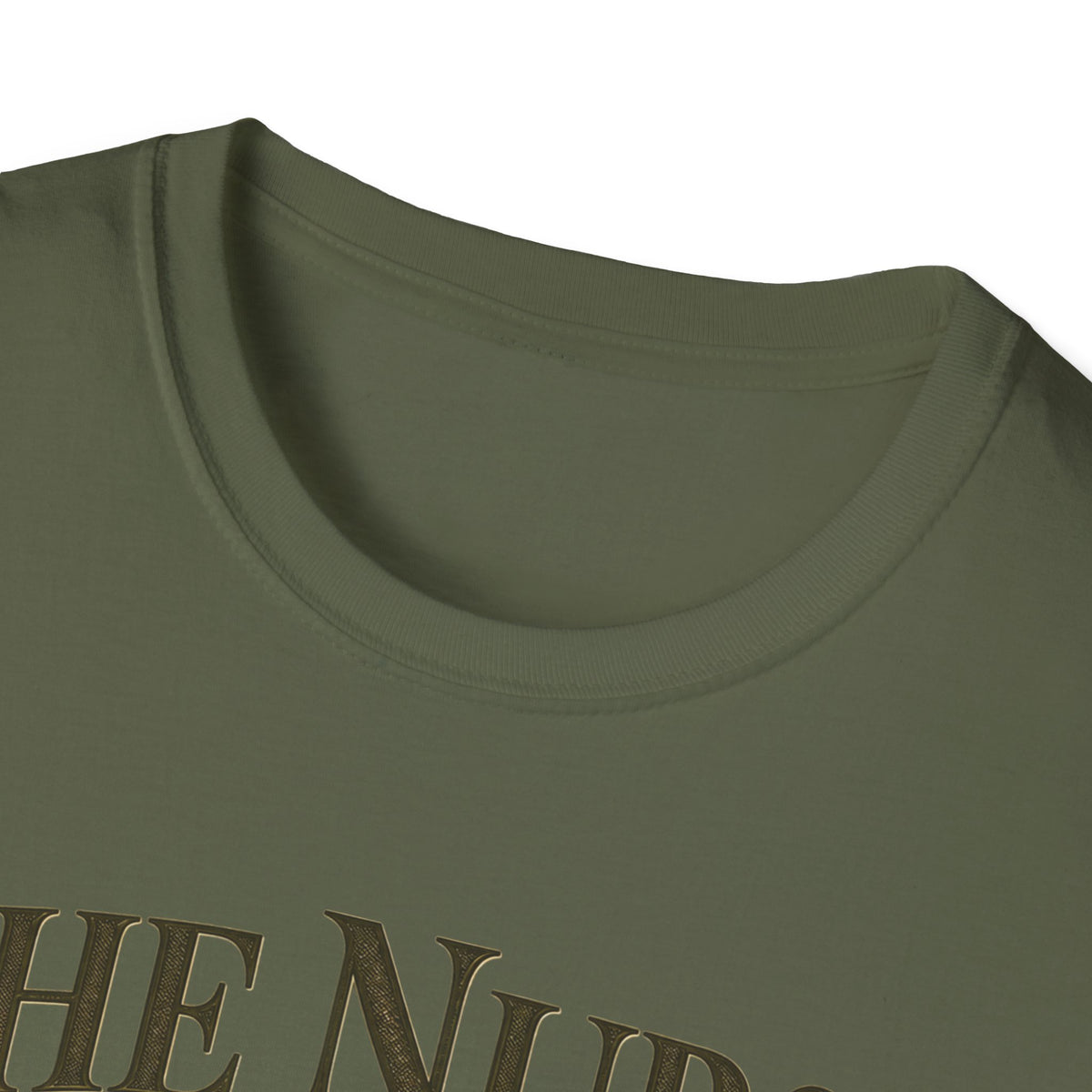 The Nurse Floral T-Shirt — Bouquet Design with 'Nutrix resilientia'