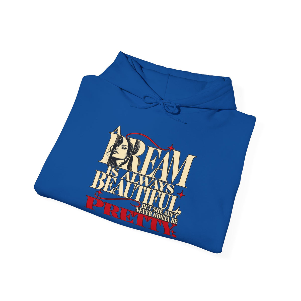 Dream Big Pretty Inspirational Graphic Hoodie