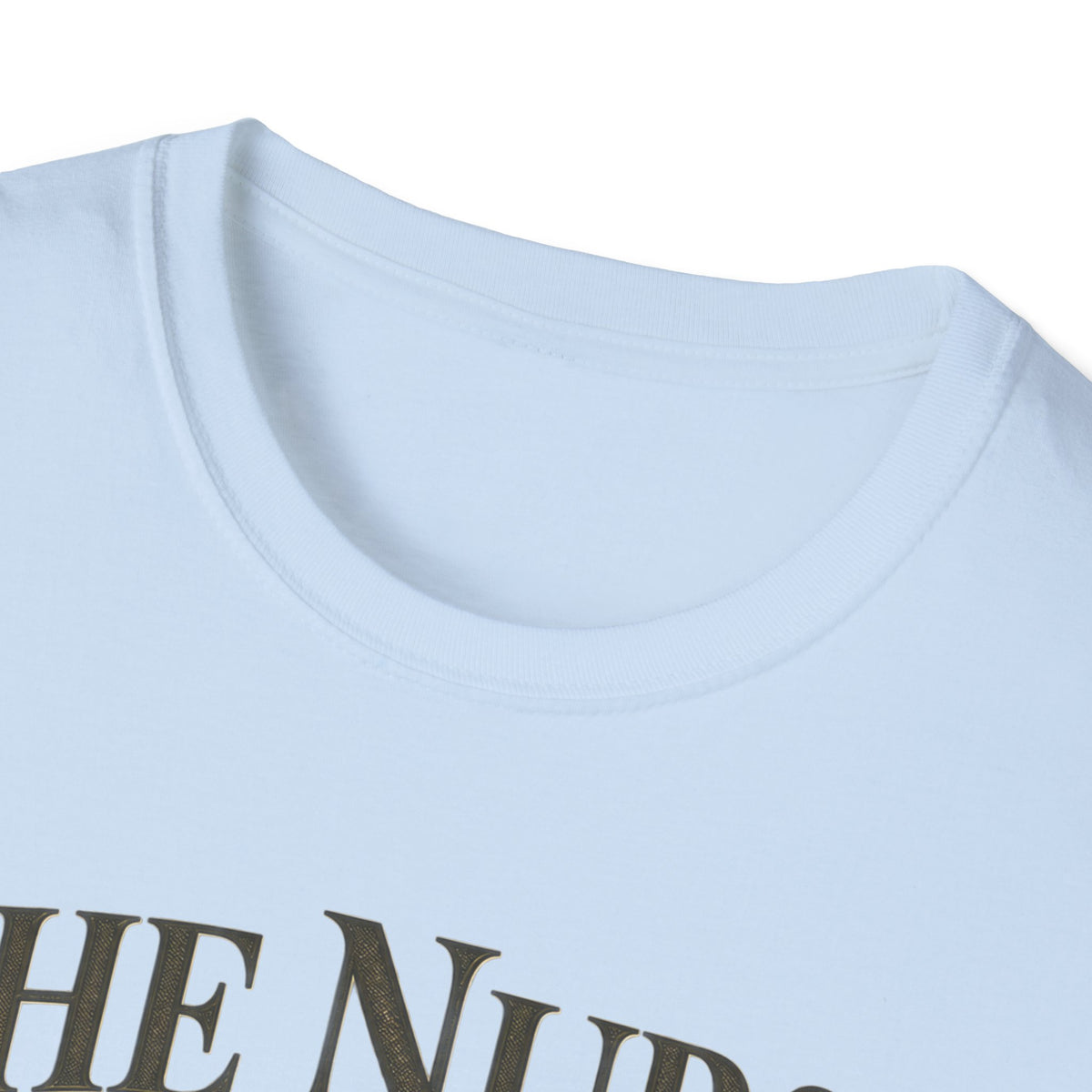 The Nurse Floral T-Shirt — Bouquet Design with 'Nutrix resilientia'