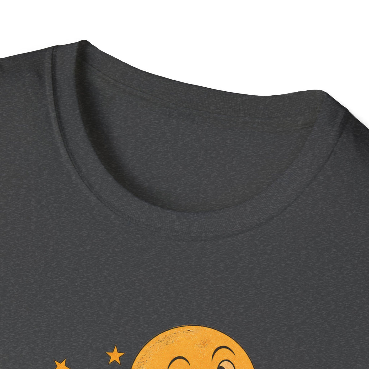Midnight Parade Halloween T-Shirt — Retro Pumpkin, Witch & Black Cat Graphic