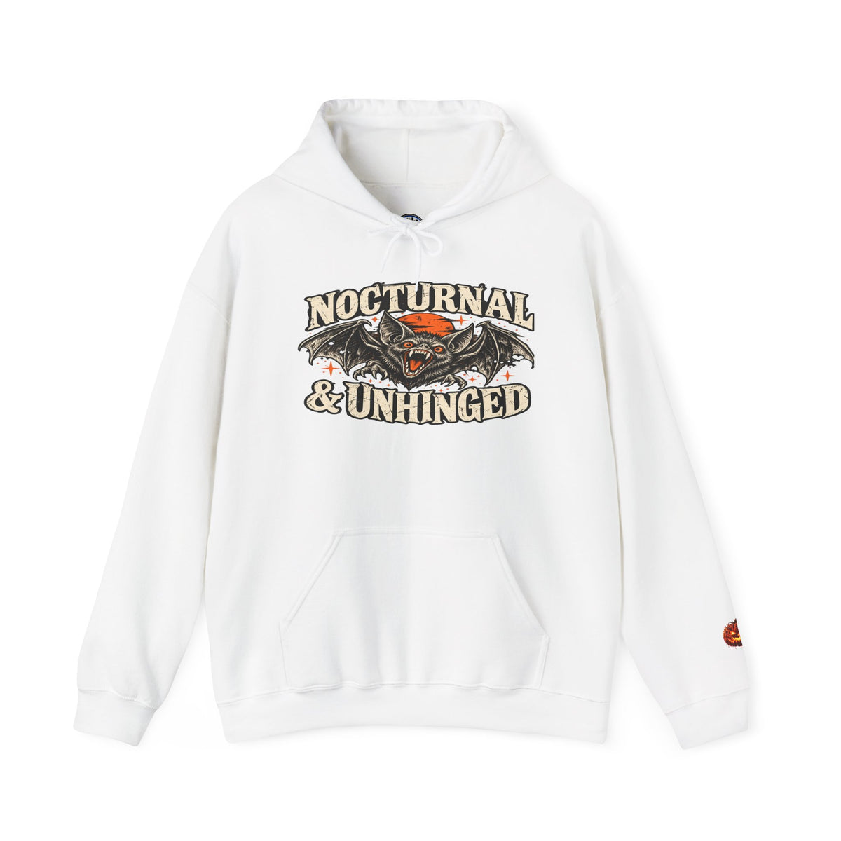 Nocturnal & Unhinged Gothic Bat Hoodie