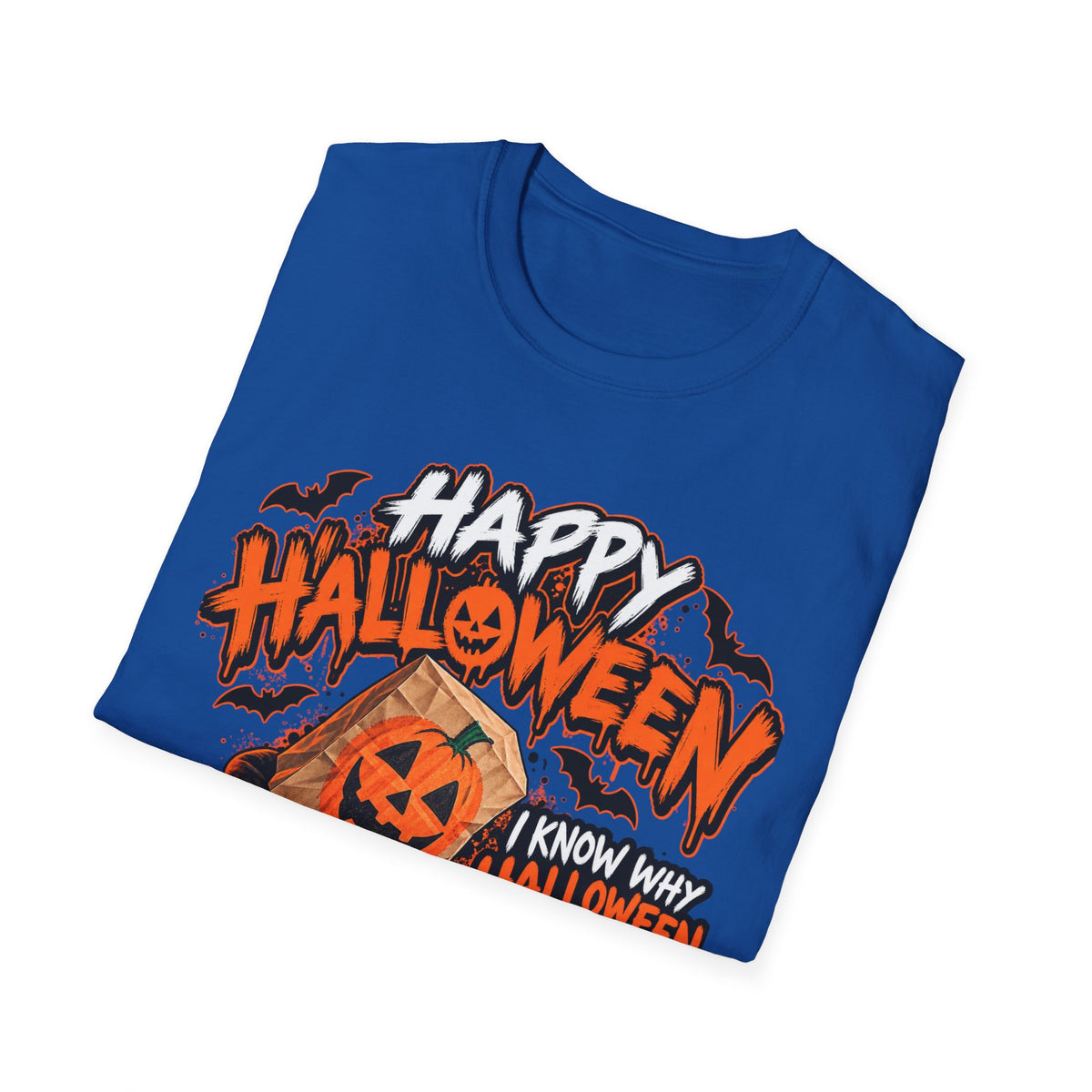 Happy Halloween Pumpkin Head T-Shirt — I Know Why Halloween Is Your Favorite Holiday