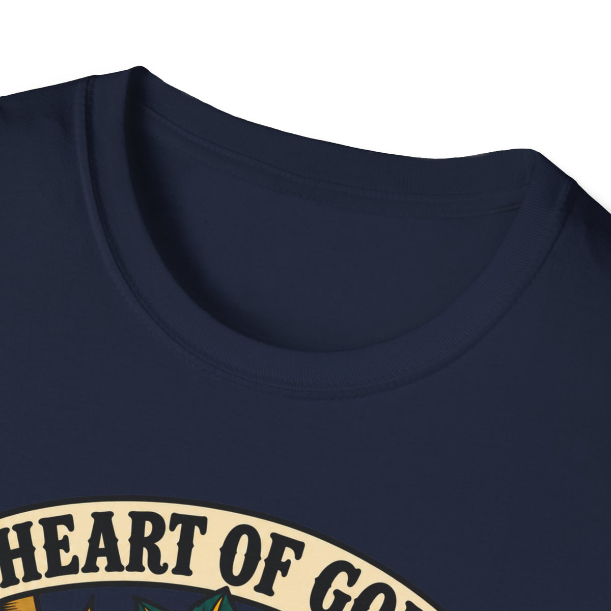 Nurse Tattoo Heart T-Shirt — "Heart of Gold, Nerves of Steel" Retro Nursing Tee