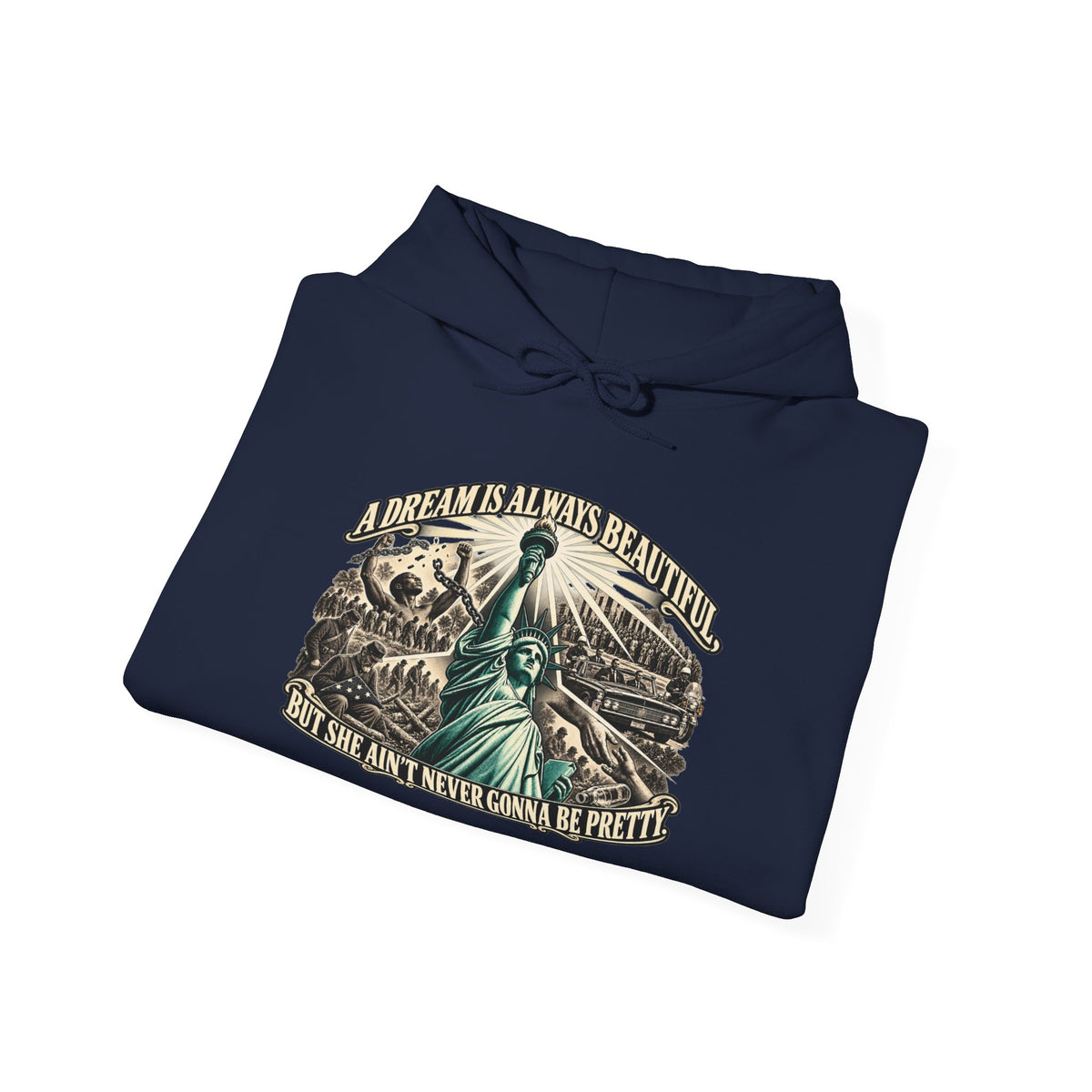 In the Land of the Free Patriotic Eagle Hoodie