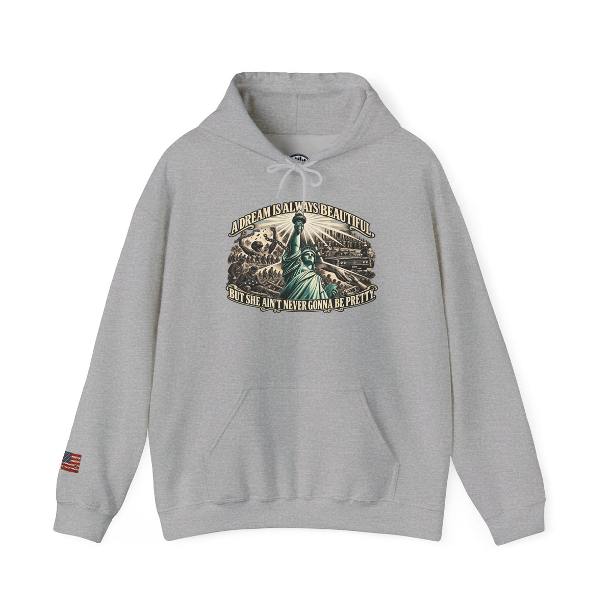 In the Land of the Free Patriotic Eagle Hoodie