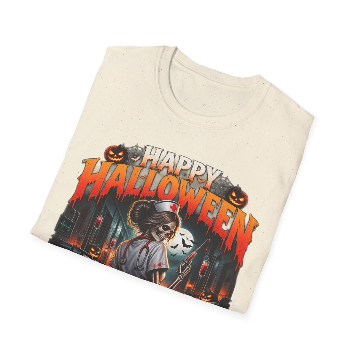 Halloween 'Every Day Is Scary When I'm On Duty' Graphic T-Shirt
