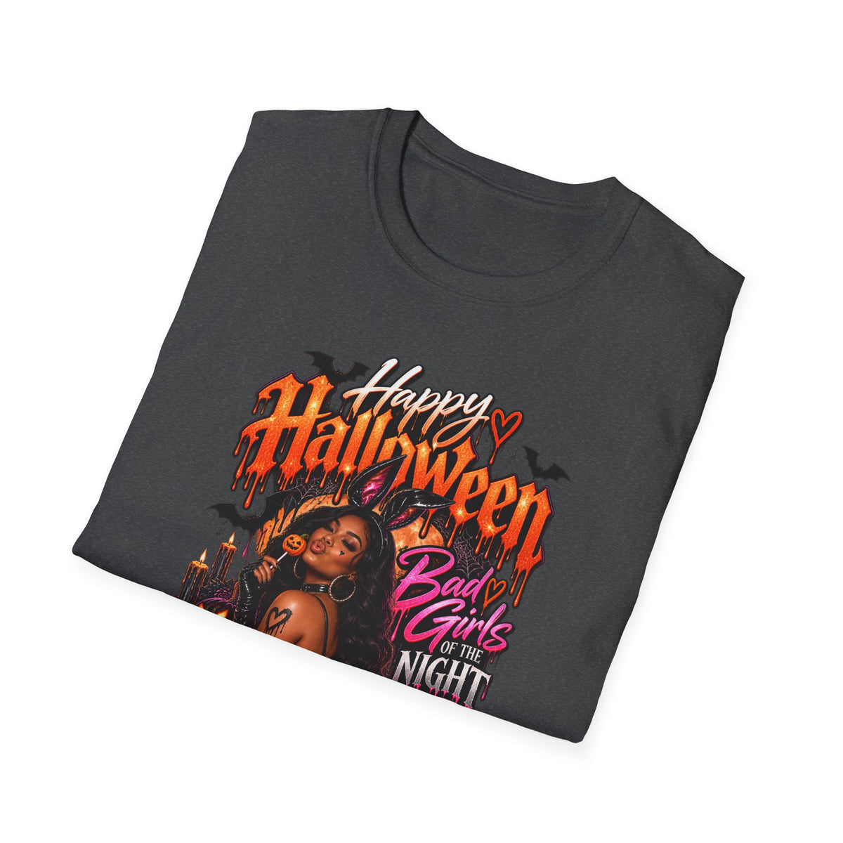 Happy Halloween 'Bad Girls Night' Graphic T-Shirt