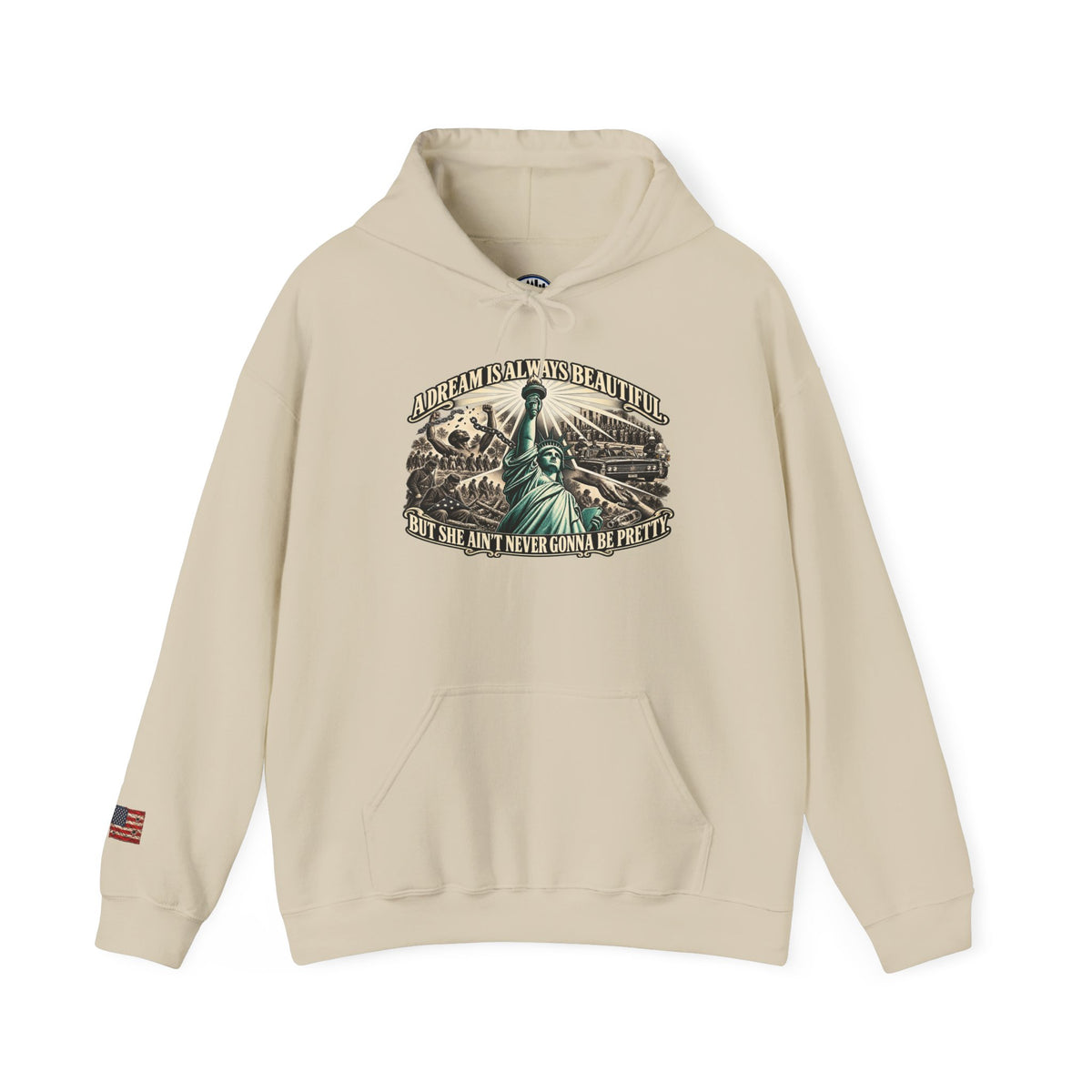 In the Land of the Free Patriotic Eagle Hoodie