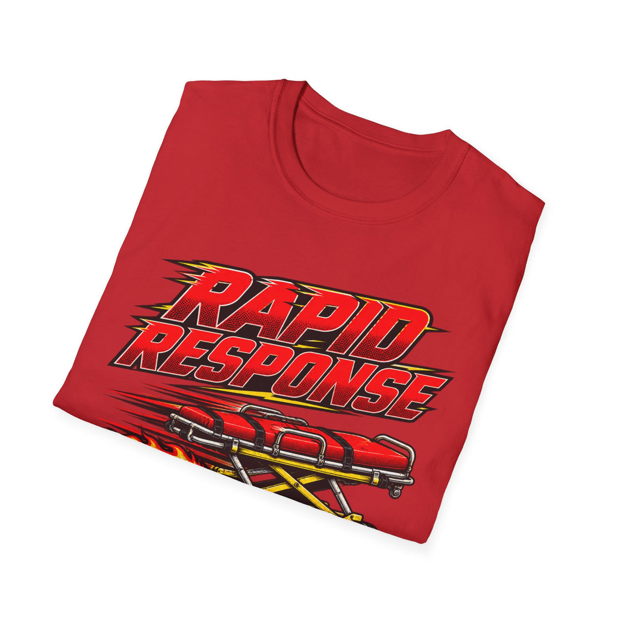 Rapid Response Racing Team T-Shirt — Vintage Dragster Airplane Graphic