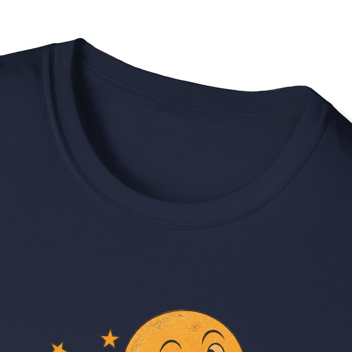 Midnight Parade Halloween T-Shirt — Retro Pumpkin, Witch & Black Cat Graphic