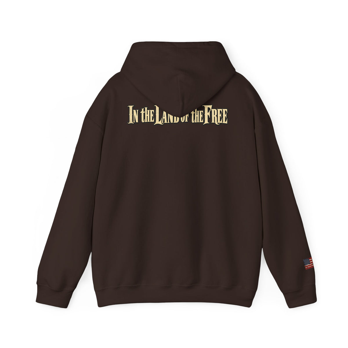In the Land of the Free Patriotic Eagle Hoodie