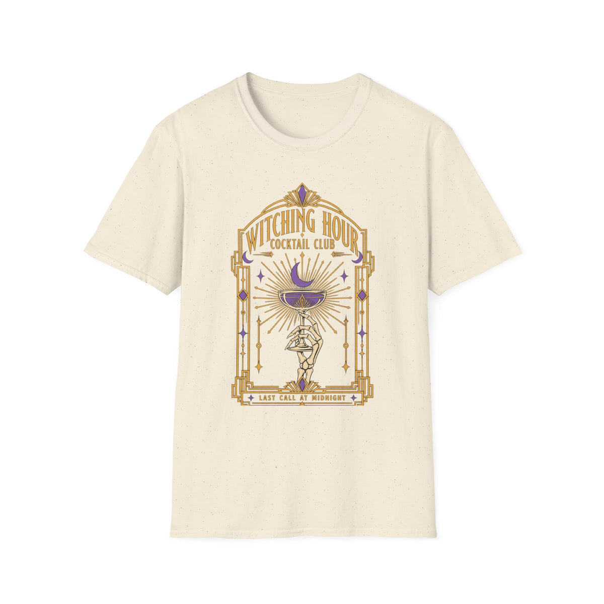 Witching Hour Cocktail Club T-Shirt — Vintage Occult Bar Tee