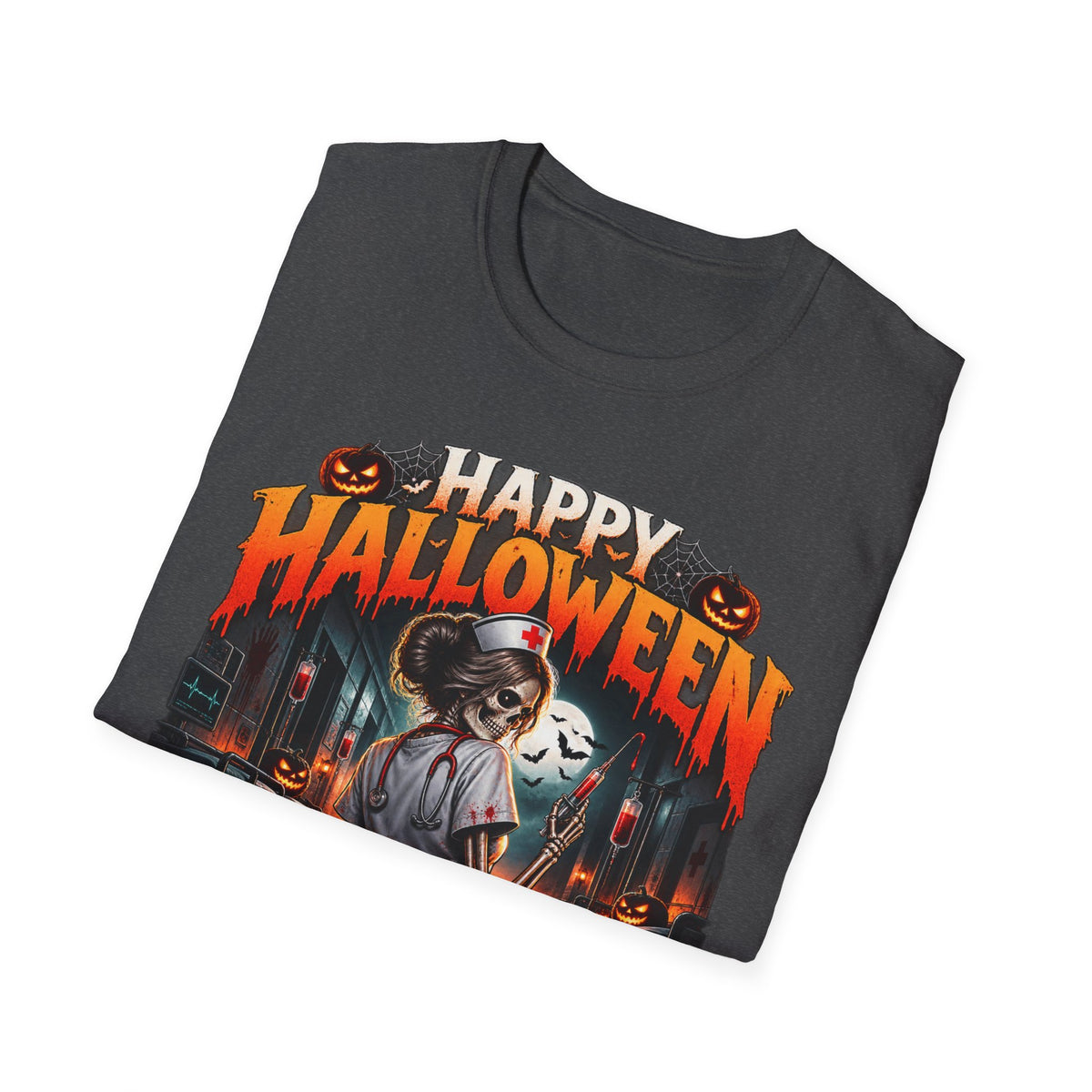 Halloween 'Every Day Is Scary When I'm On Duty' Graphic T-Shirt