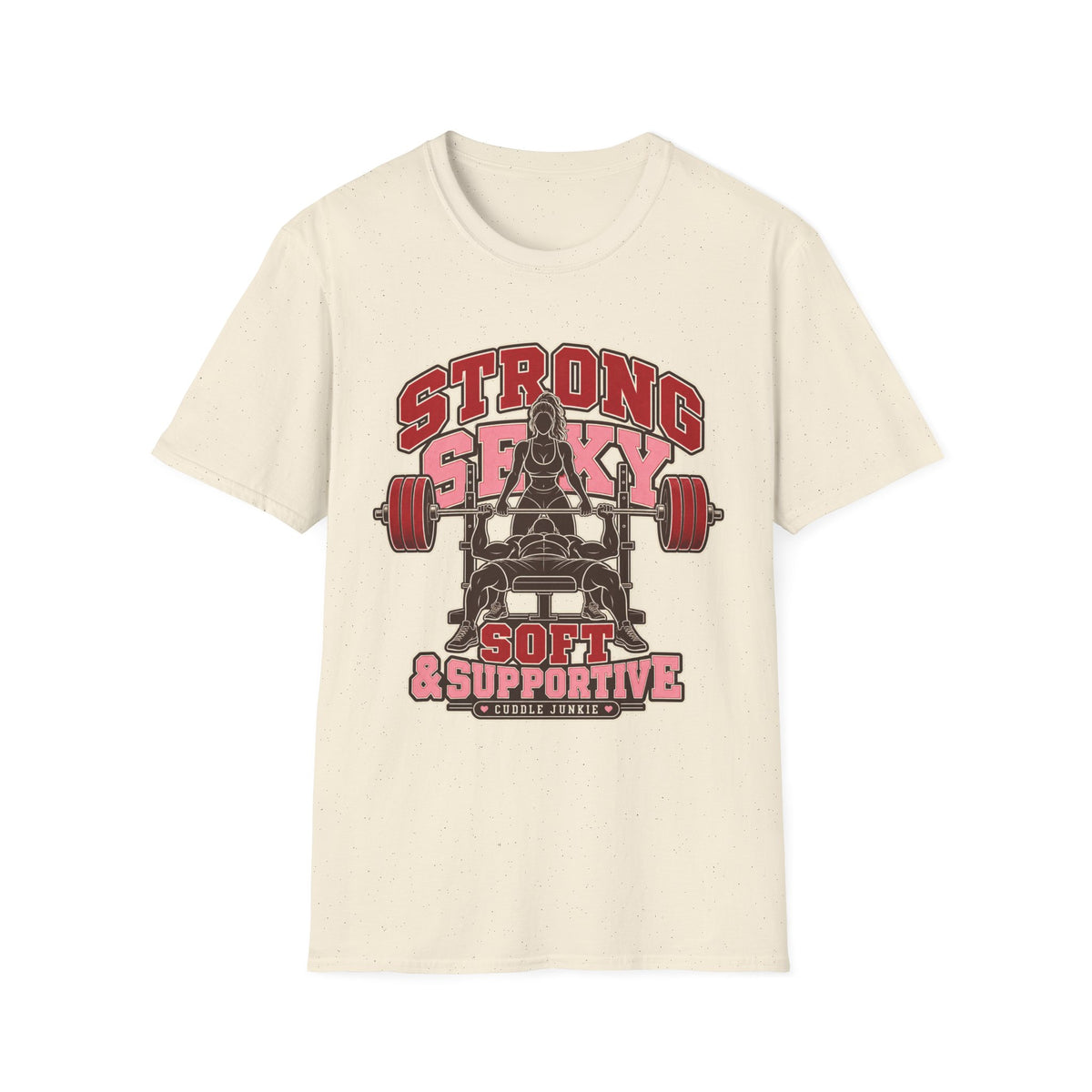 Strong Body Soft Heart Fitness T-Shirt