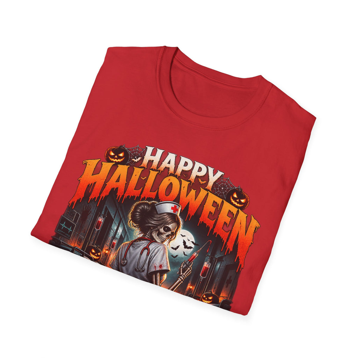 Halloween 'Every Day Is Scary When I'm On Duty' Graphic T-Shirt