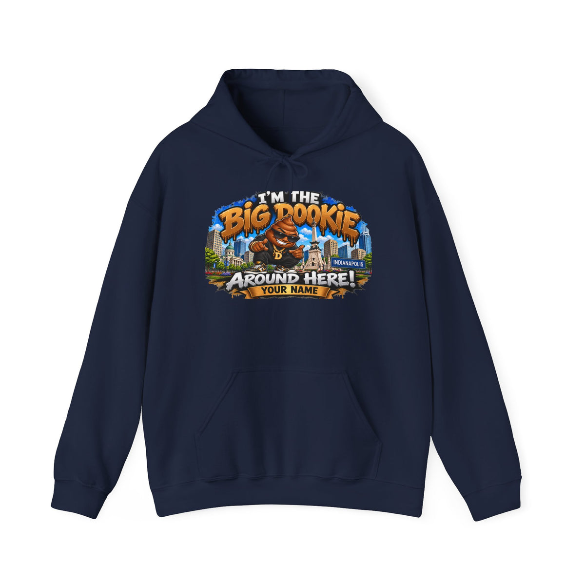 Big Dookie Around Here Hoodie — Customizable Midwest All-Star Graphic Sweatshirt