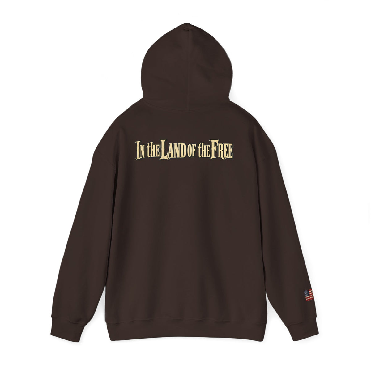 In the Land of the Free Patriotic Eagle Hoodie