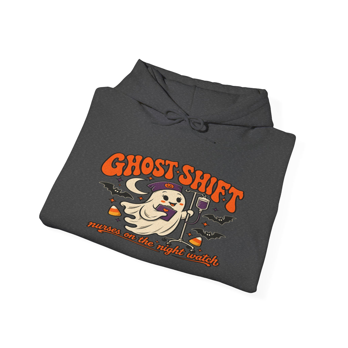 Ghost Shift Cartoon Halloween Hoodie