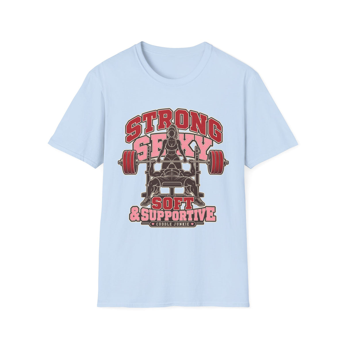 Strong Body Soft Heart Fitness T-Shirt