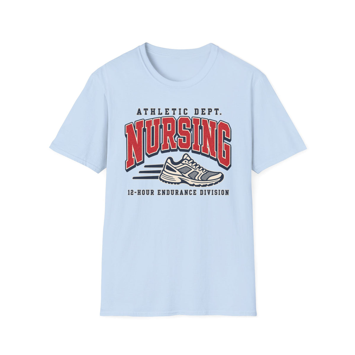 Nursing Athletic Dept T-Shirt – 12-Hour Endurance Vintage Run Tee