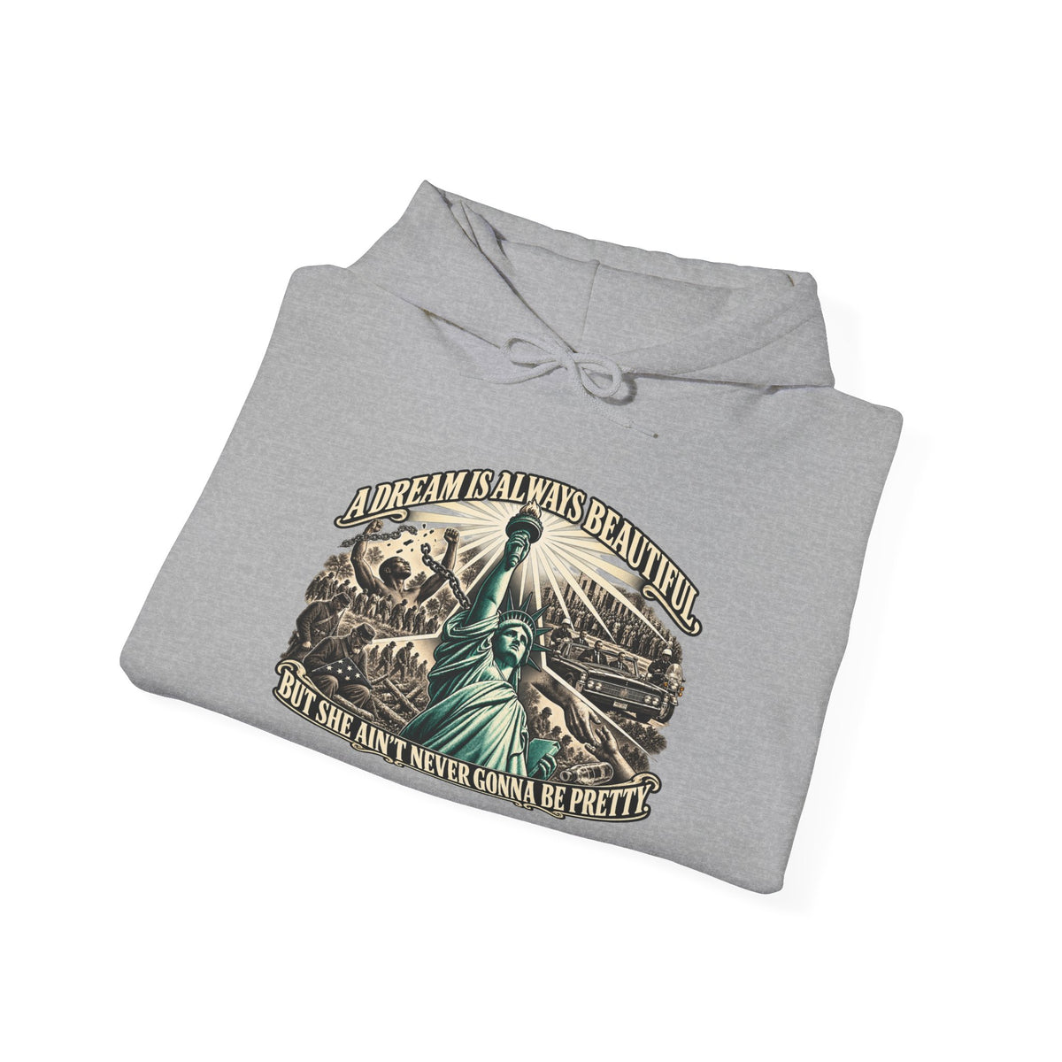 In the Land of the Free Patriotic Eagle Hoodie