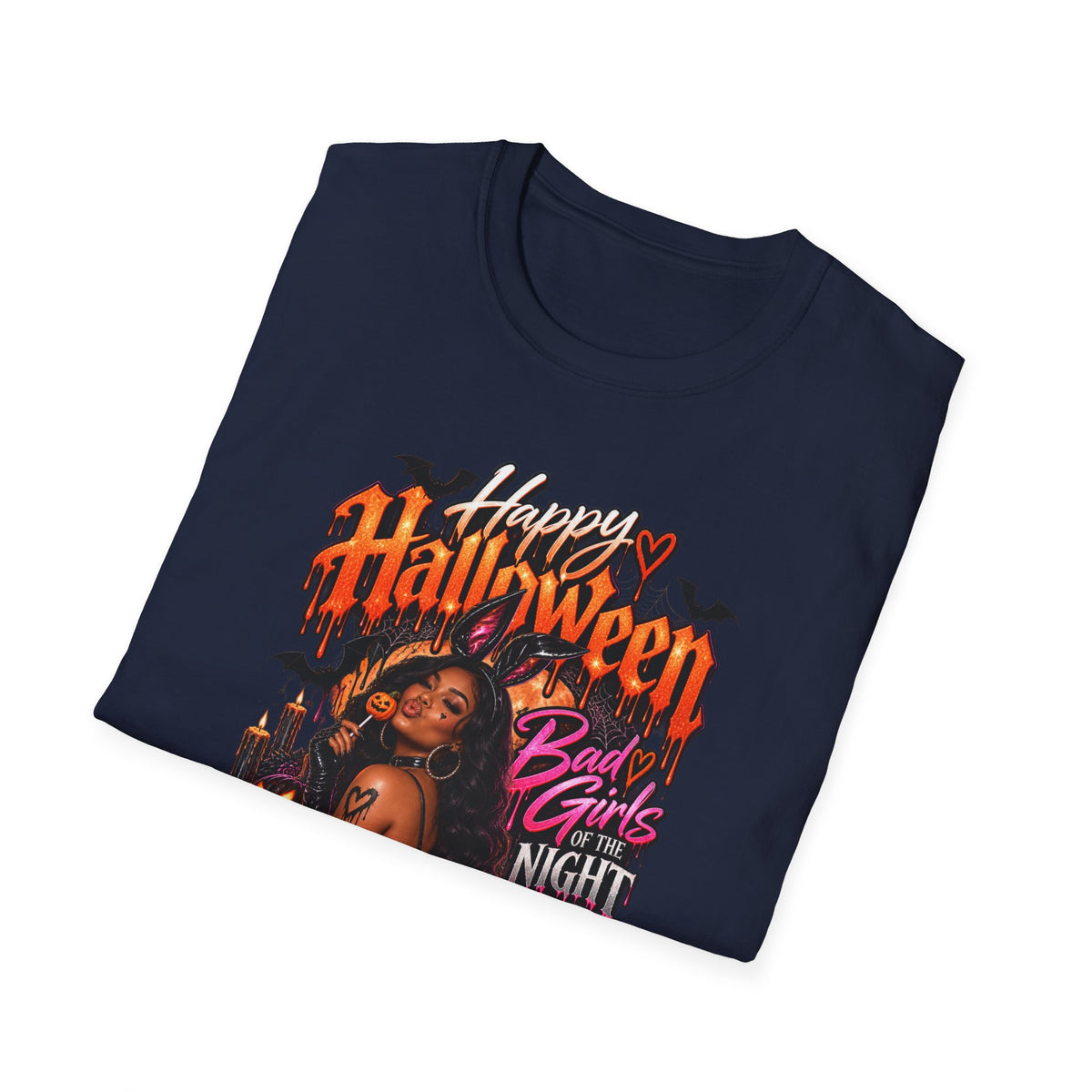 Happy Halloween 'Bad Girls Night' Graphic T-Shirt