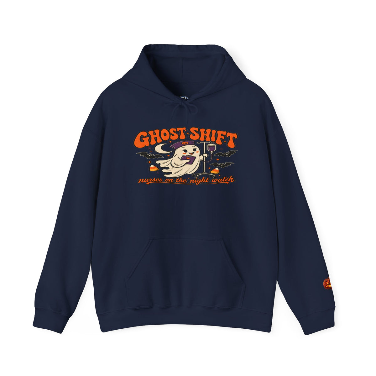 Ghost Shift Cartoon Halloween Hoodie