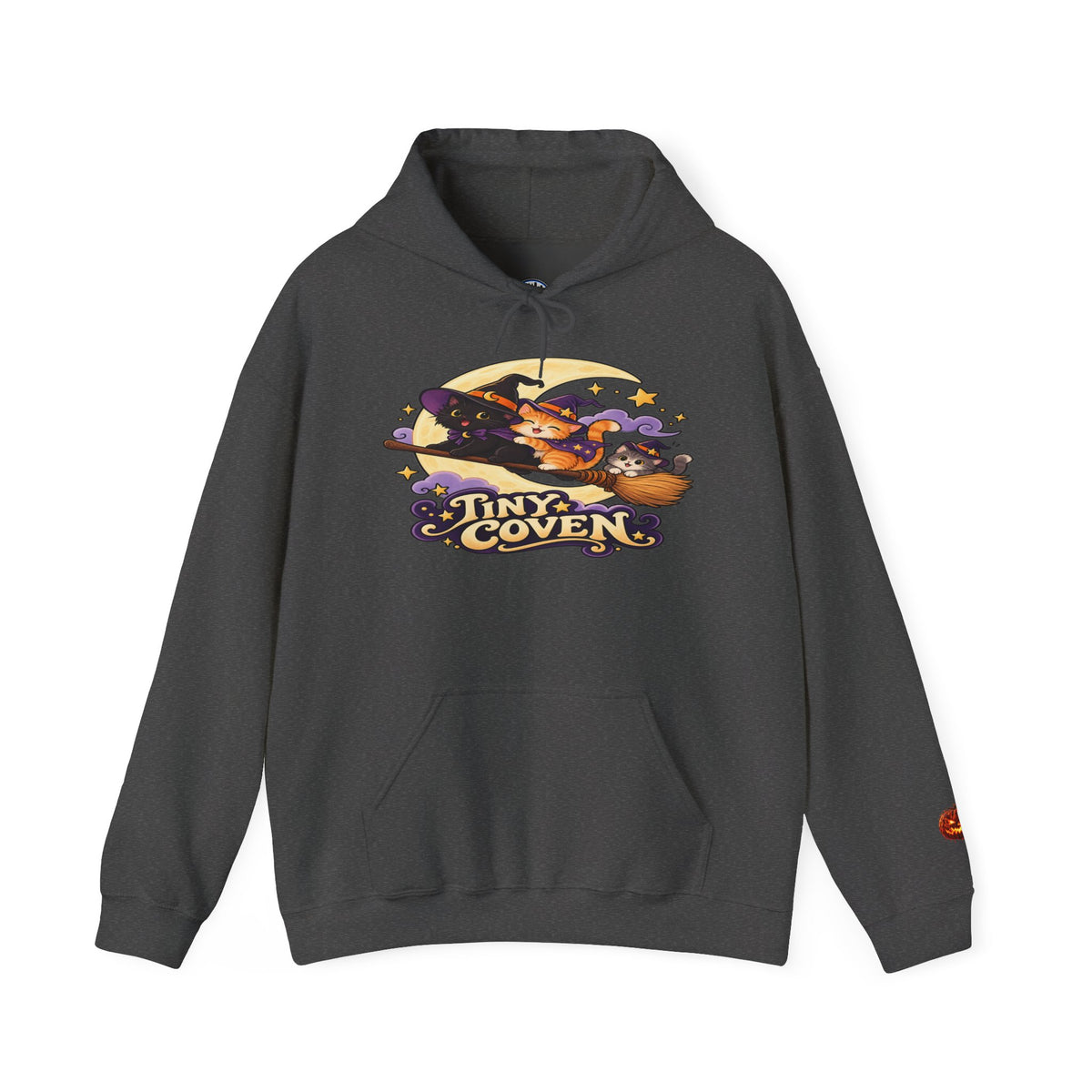 Tiny Coven Halloween Witchy Hooded Sweatshirt