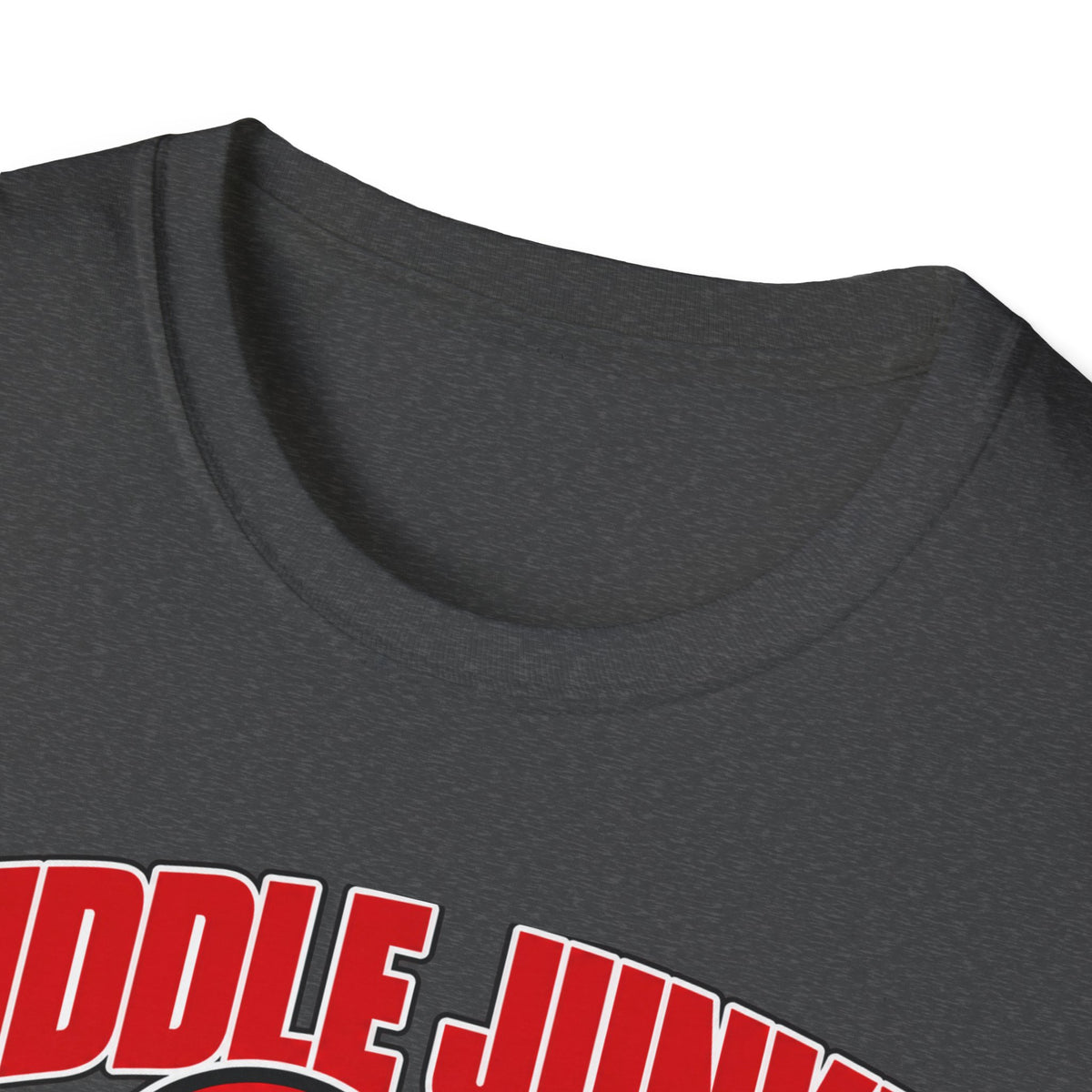 Cuddle Junkie Run Club T-Shirt — Retro Heart Runner Graphic Tee