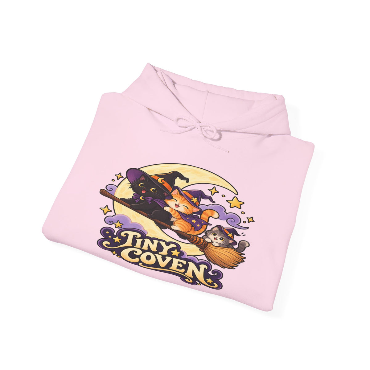 Tiny Coven Halloween Witchy Hooded Sweatshirt