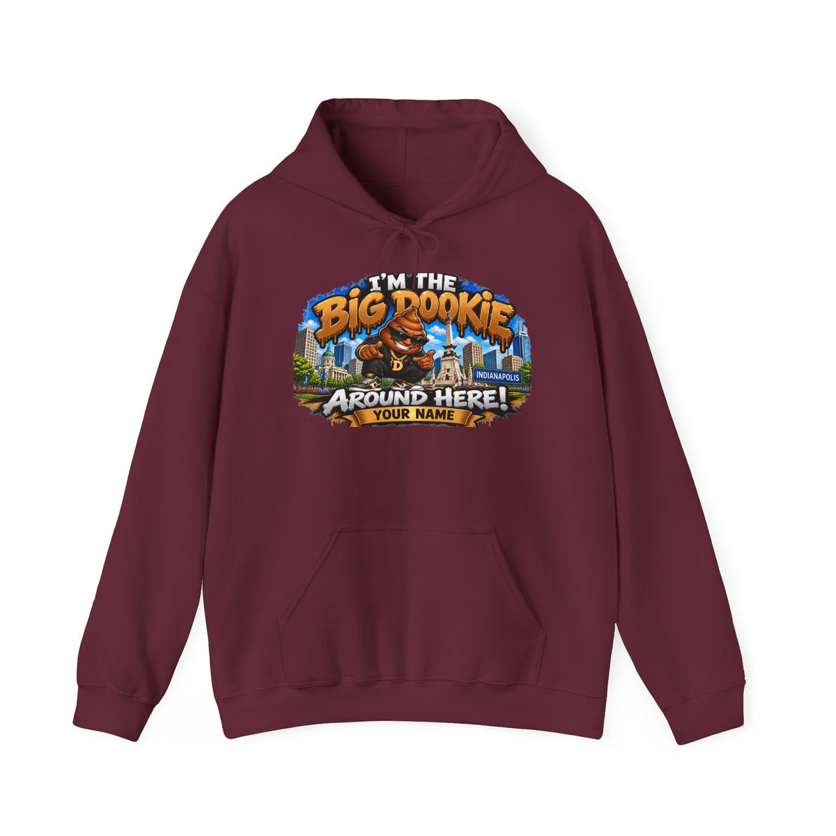 Big Dookie Around Here Hoodie — Customizable Midwest All-Star Graphic Sweatshirt