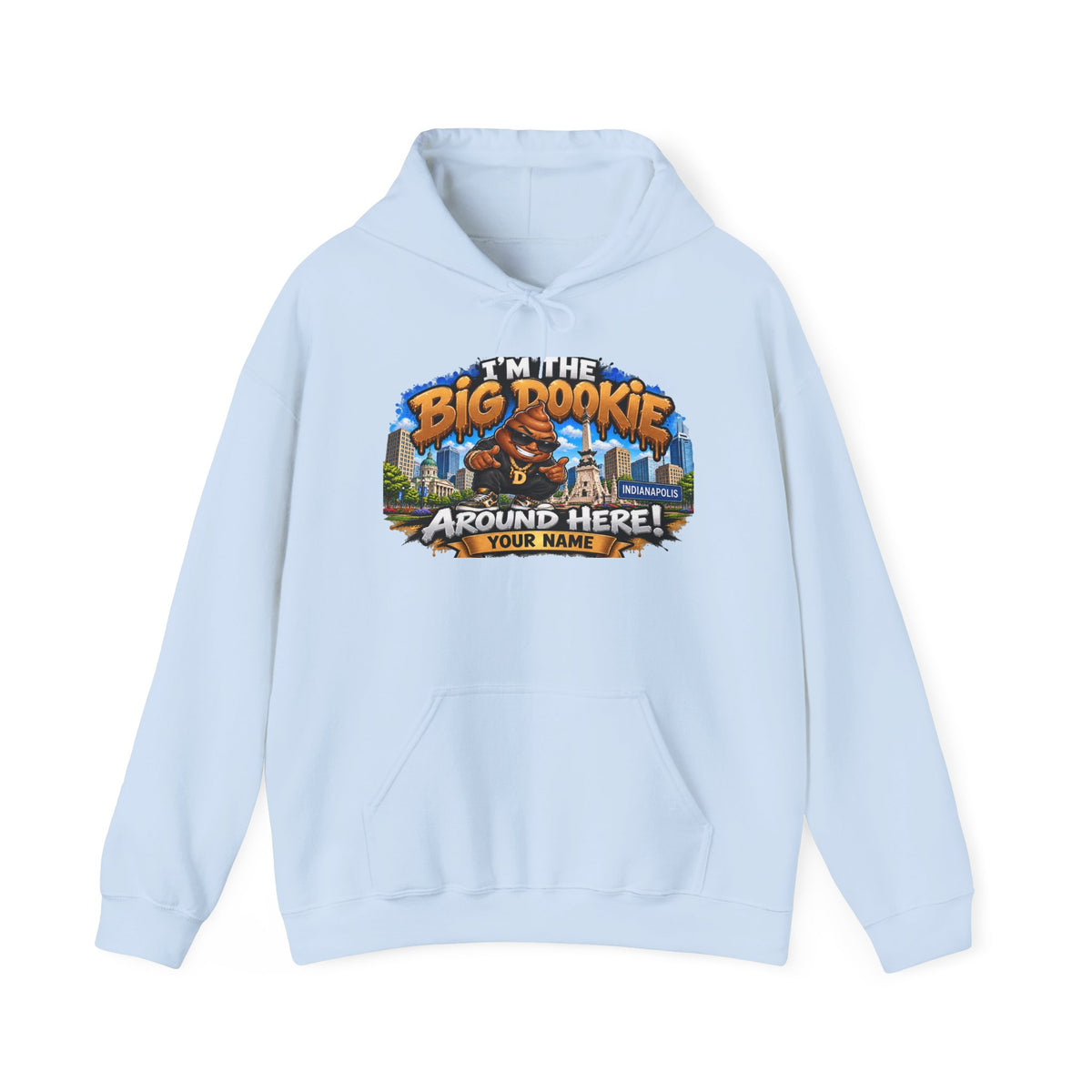 Big Dookie Around Here Hoodie — Customizable Midwest All-Star Graphic Sweatshirt