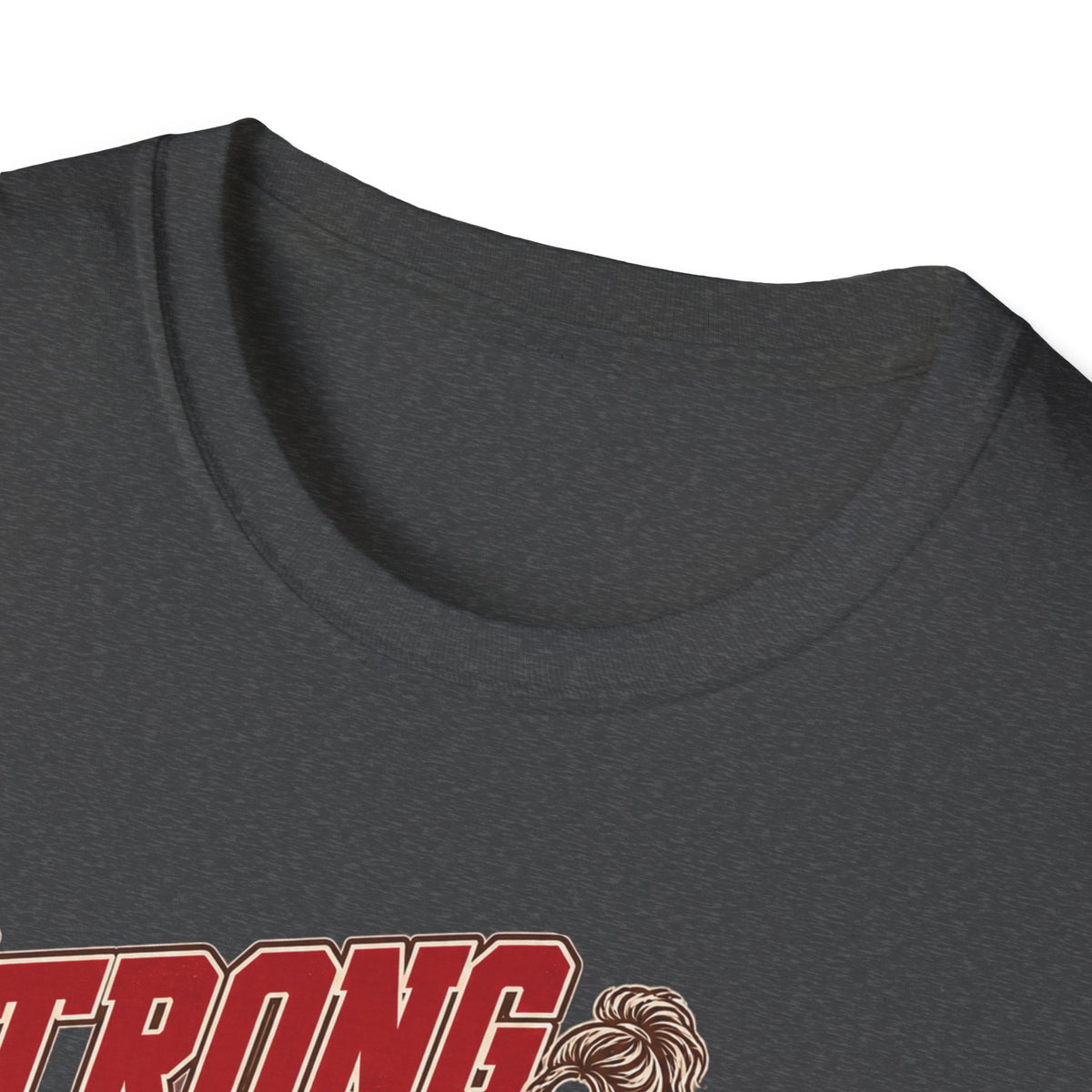 Strong, Sexy, Soft & Supportive Weightlifting T‑Shirt — Cute Benchpress Fitness Tee