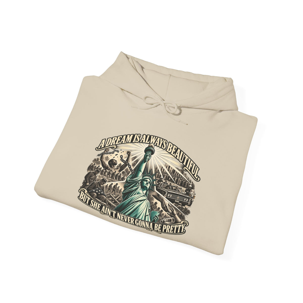 In the Land of the Free Patriotic Eagle Hoodie