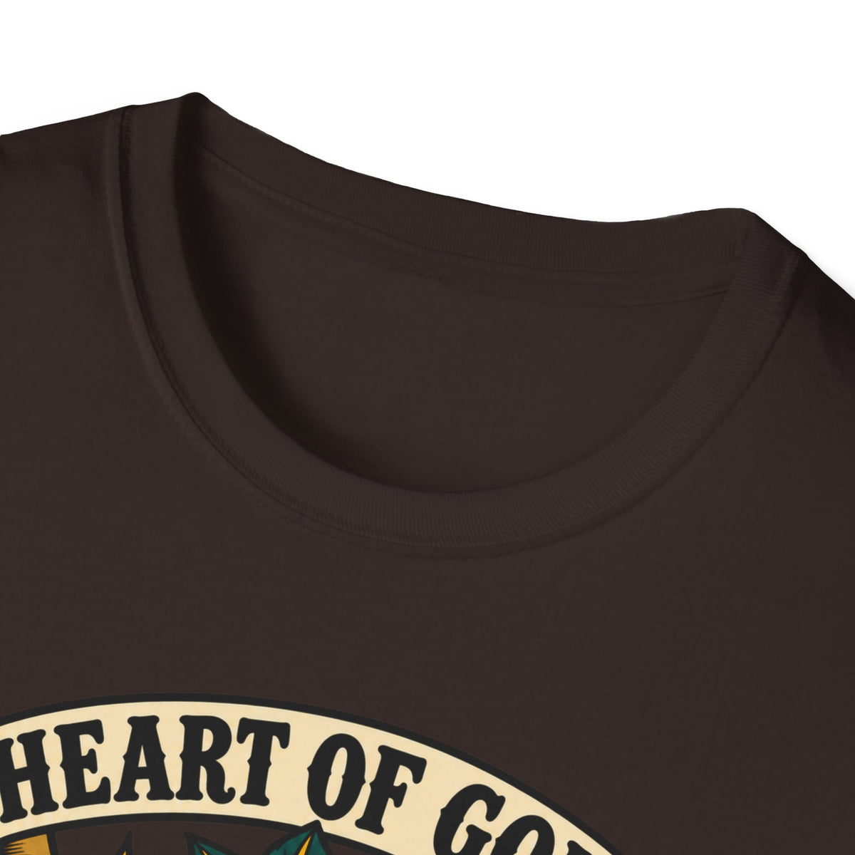 Nurse Tattoo Heart T-Shirt — "Heart of Gold, Nerves of Steel" Retro Nursing Tee