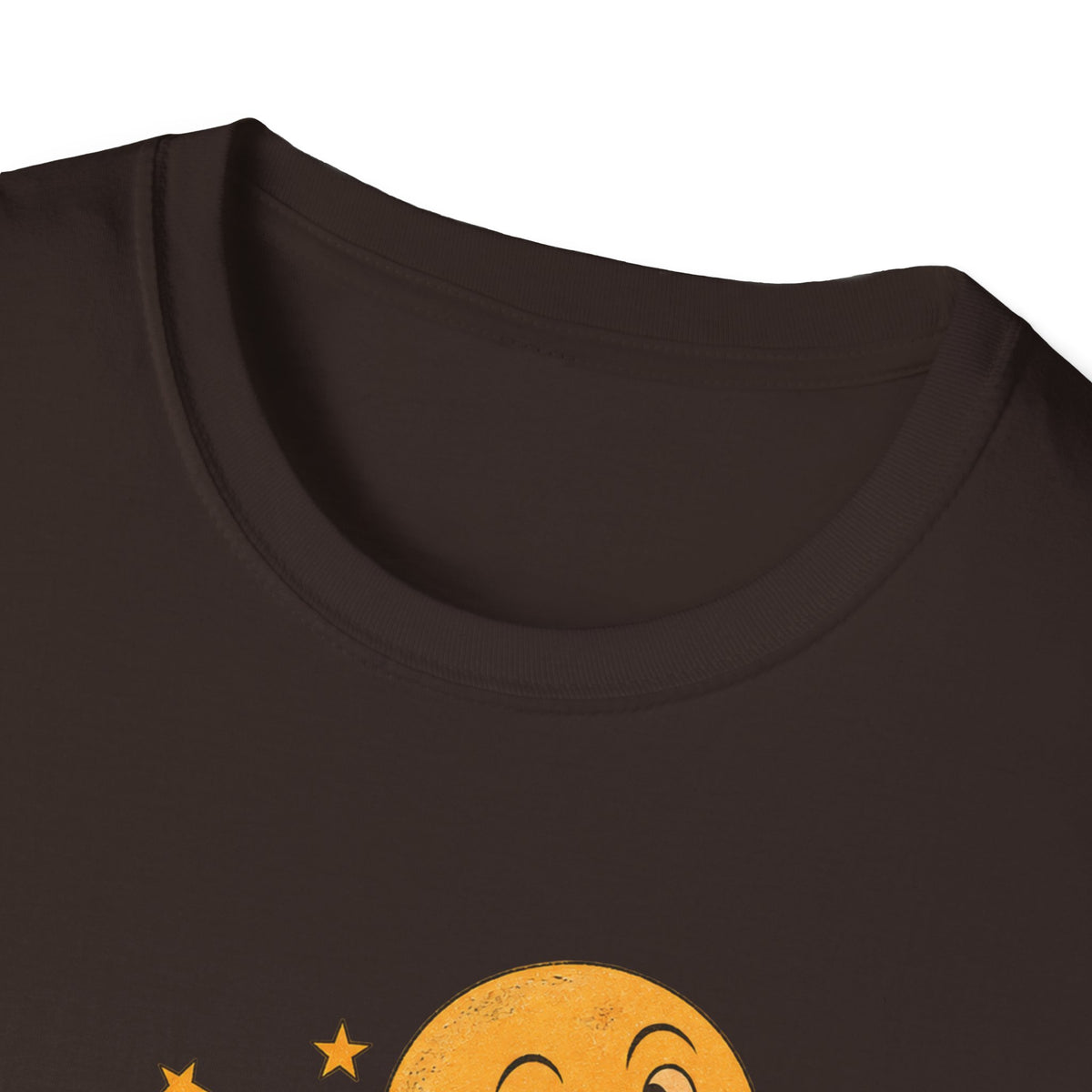 Midnight Parade Halloween T-Shirt — Retro Pumpkin, Witch & Black Cat Graphic
