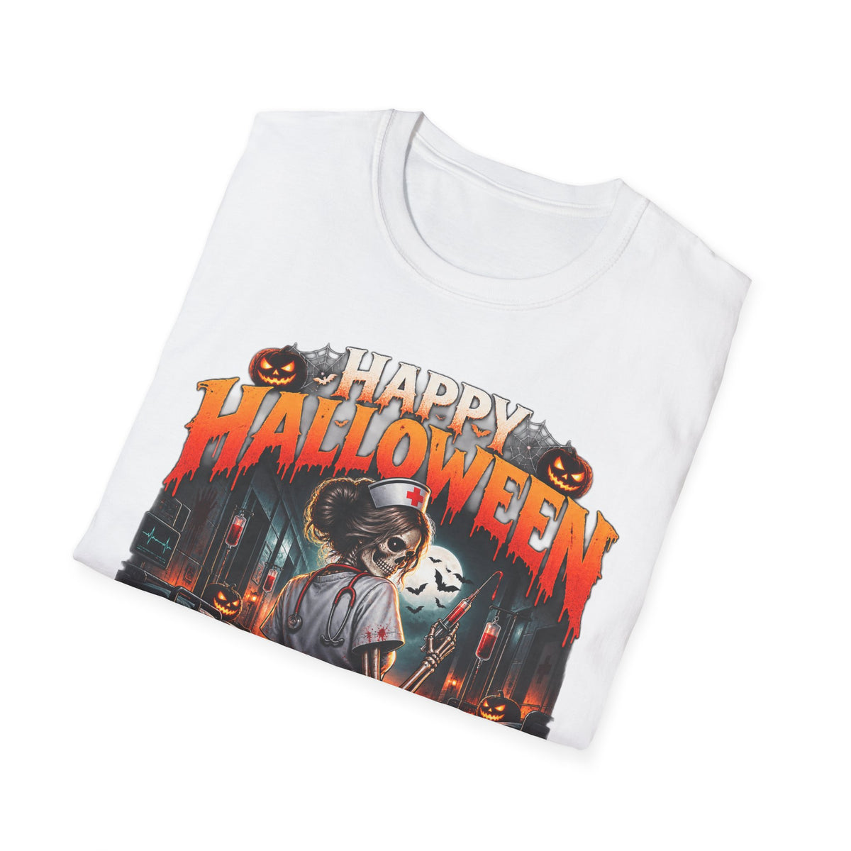 Halloween 'Every Day Is Scary When I'm On Duty' Graphic T-Shirt