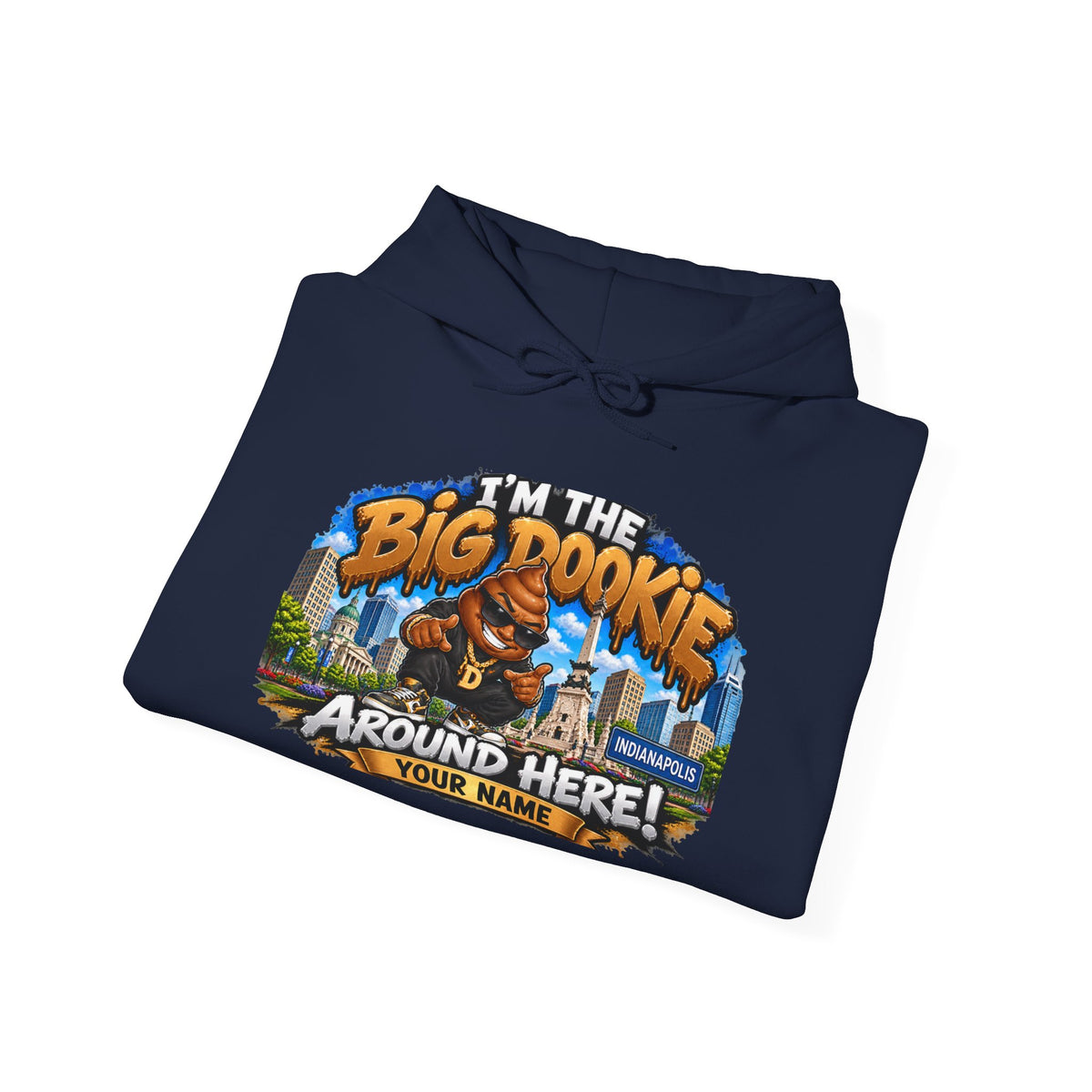 Big Dookie Around Here Hoodie — Customizable Midwest All-Star Graphic Sweatshirt