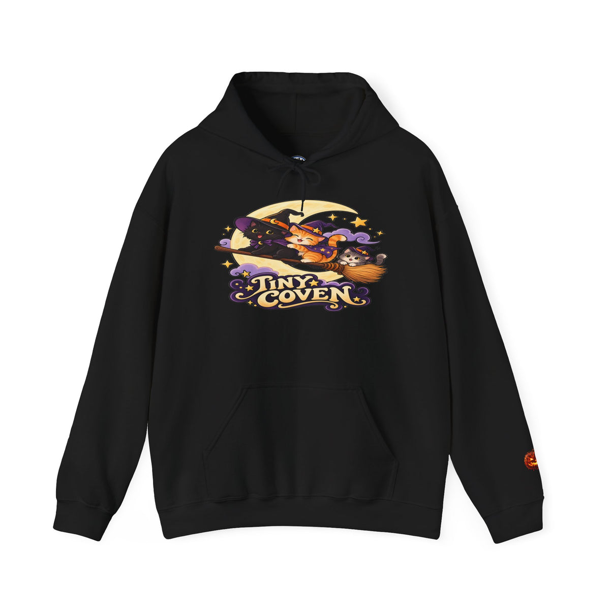 Tiny Coven Halloween Witchy Hooded Sweatshirt