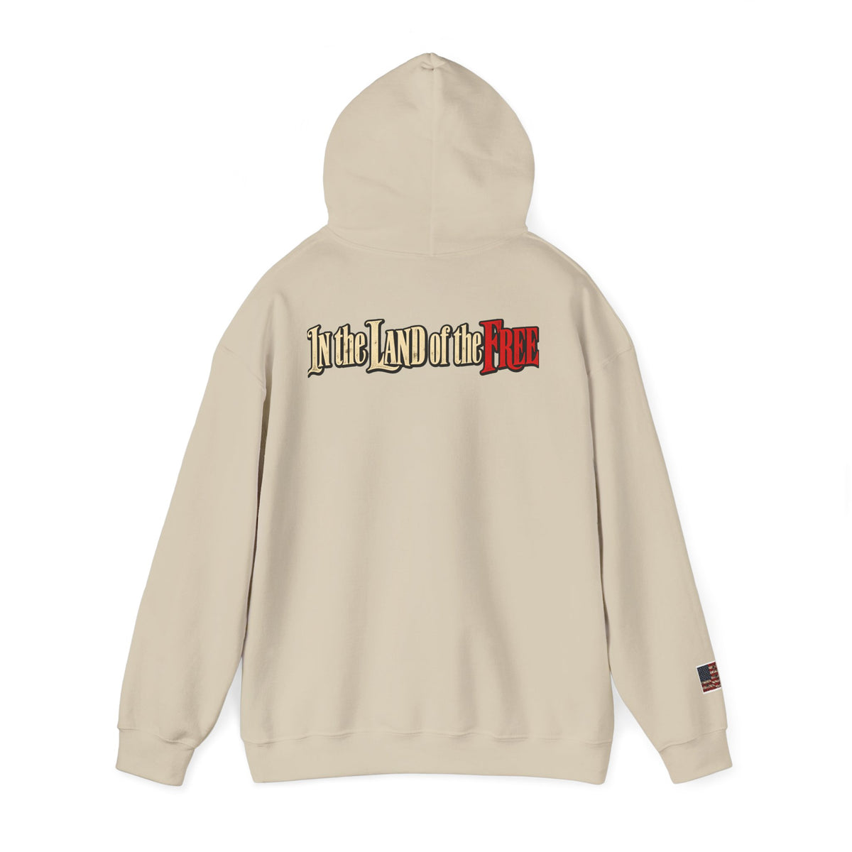Liberty Statue Hoodie — "Dream as Always Beautiful / She Can't Hurt Me" Patriotic Pullover
