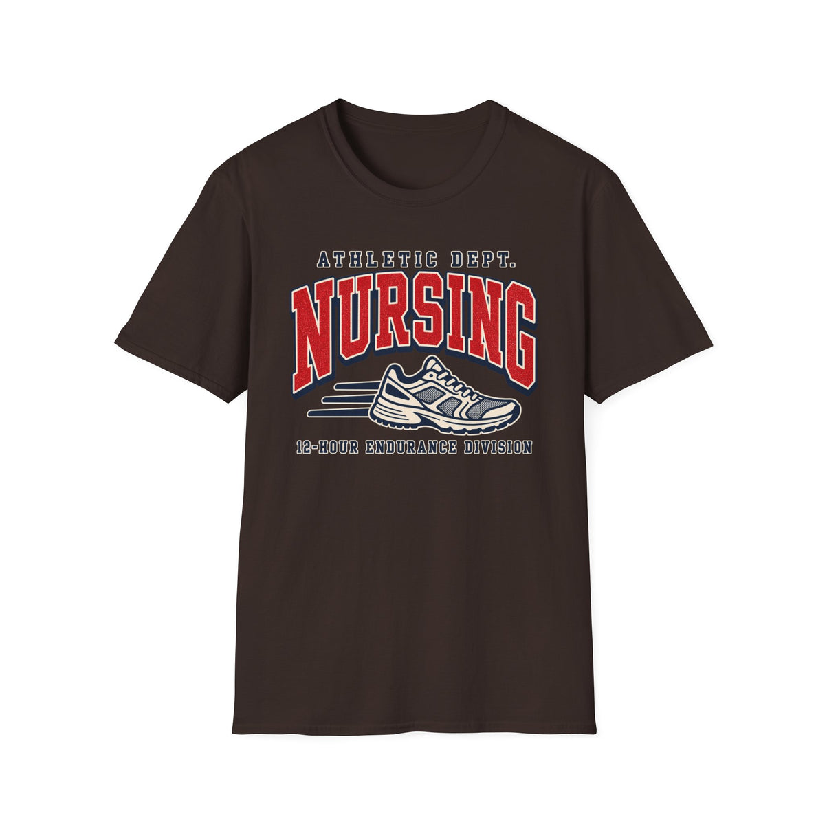 Nursing Athletic Dept T-Shirt – 12-Hour Endurance Vintage Run Tee