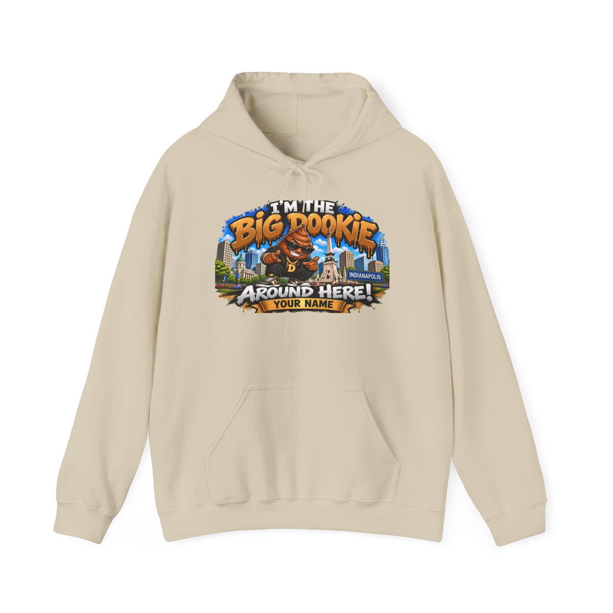 Big Dookie Around Here Hoodie — Customizable Midwest All-Star Graphic Sweatshirt