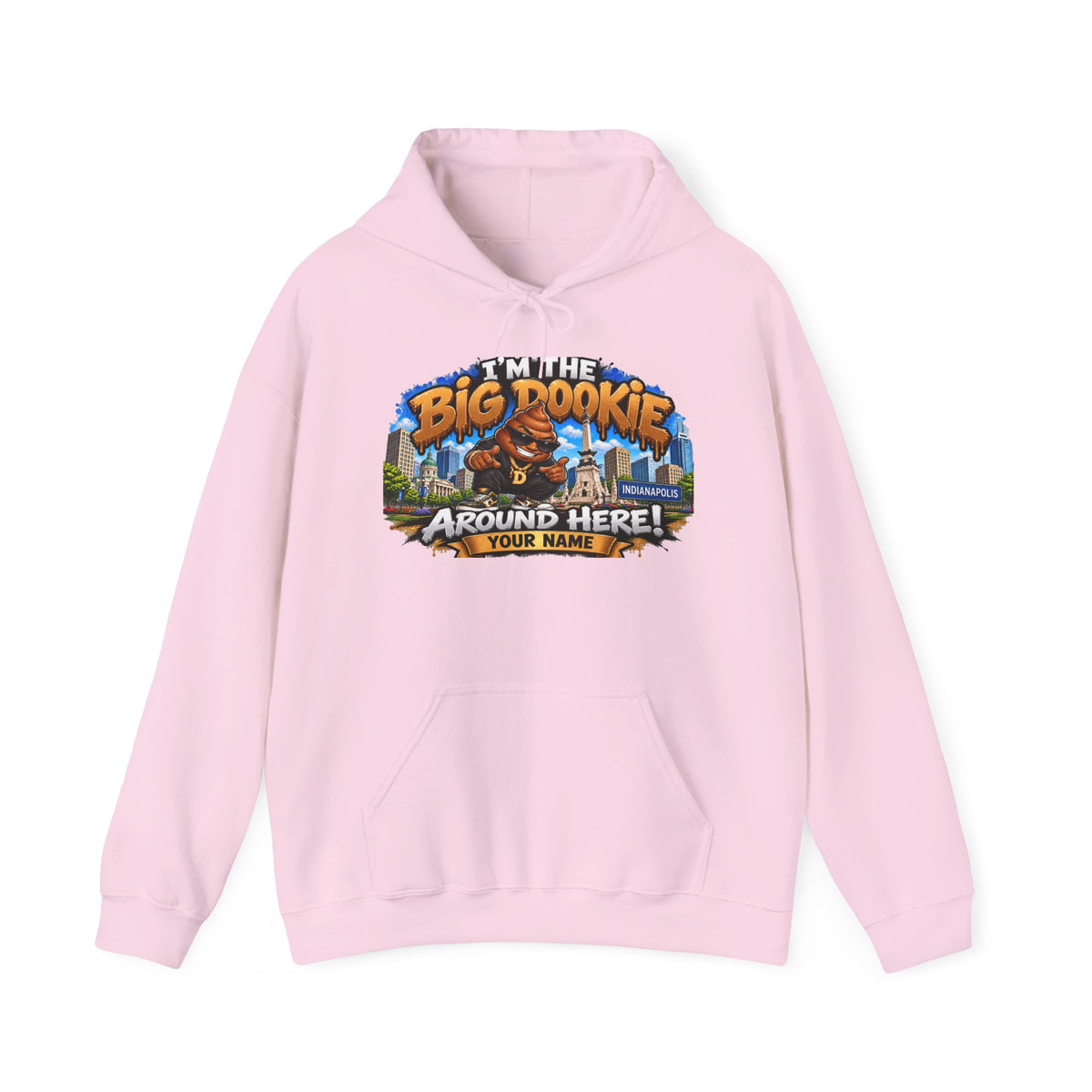 Big Dookie Around Here Hoodie — Customizable Midwest All-Star Graphic Sweatshirt