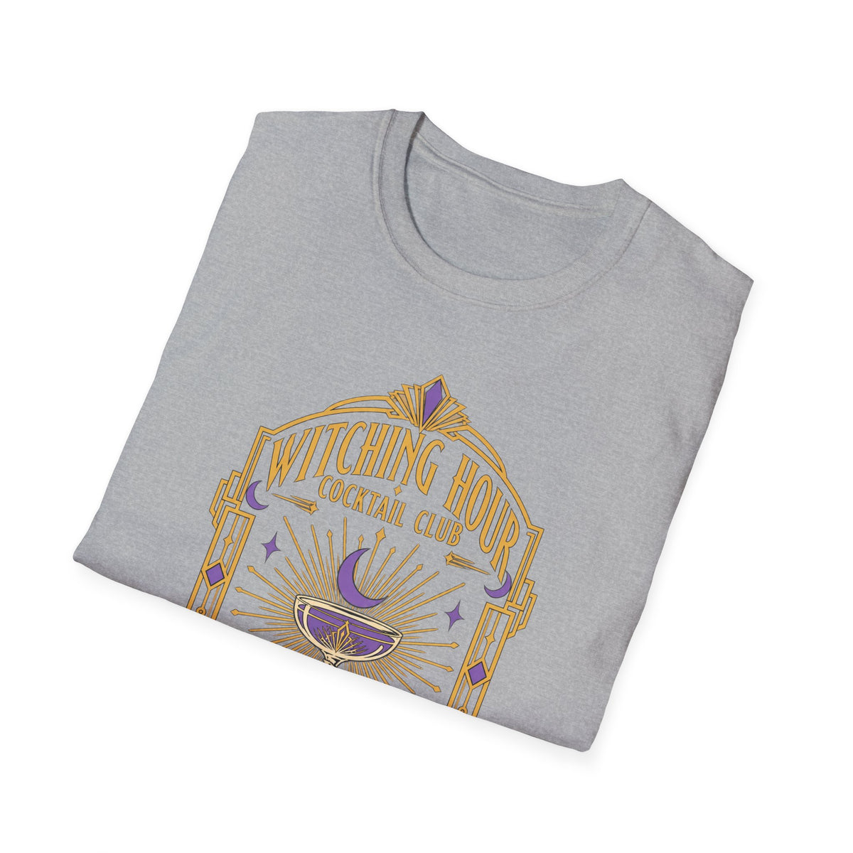 Witching Hour Cocktail Club T-Shirt — Vintage Occult Bar Tee