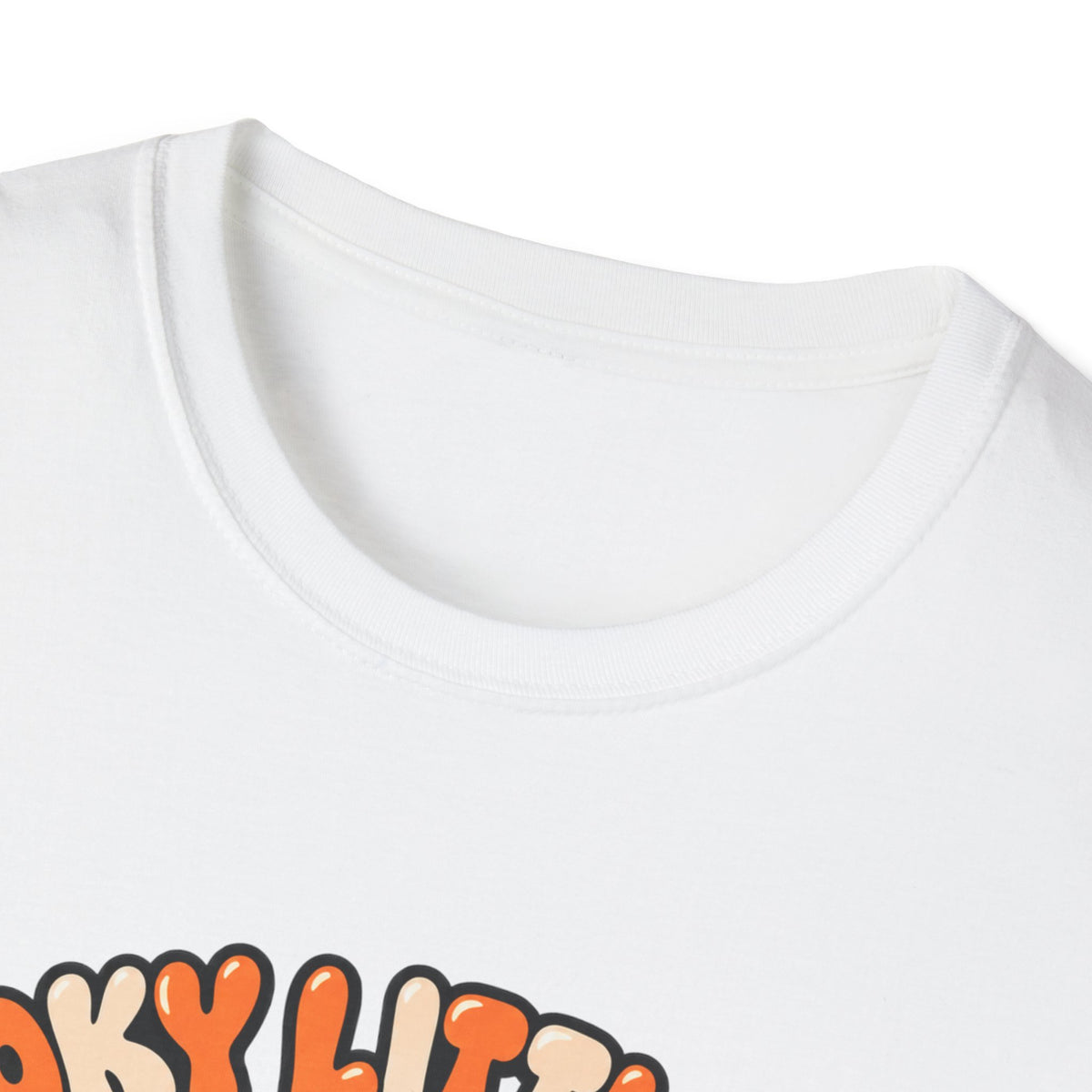 Spooky Little Guy T-Shirt — Halloween Ghost in Jack-O'-Lantern Graphic