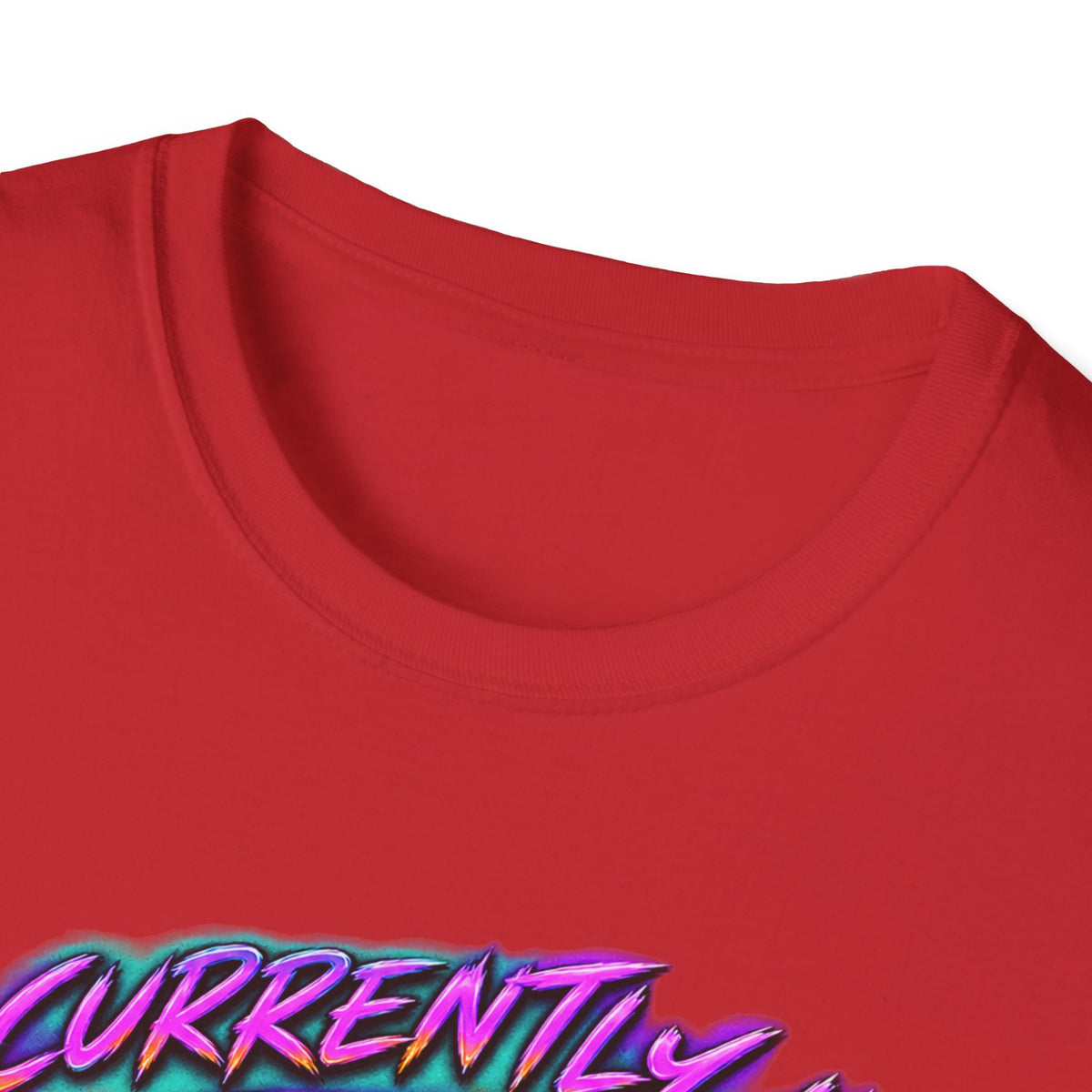Ghost Mode T‑Shirt — "Currently in Ghost Mode" Cute Neon Ghost Graphic Tee