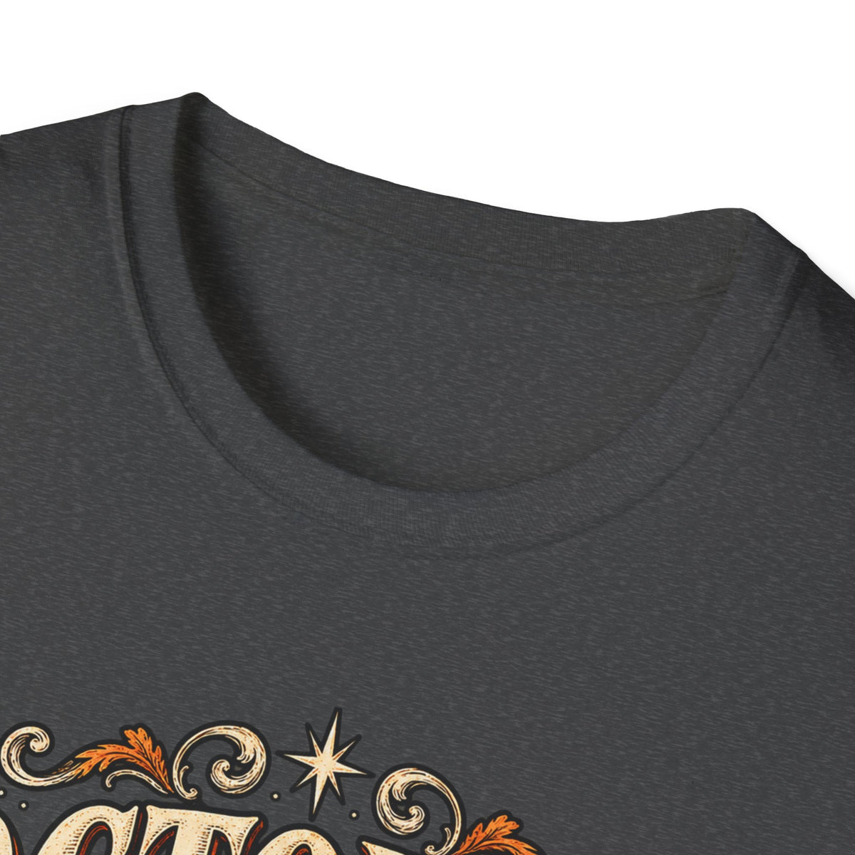 October Almanac T-Shirt — "Forecast: Heavy Haunting" Vintage Halloween Tee