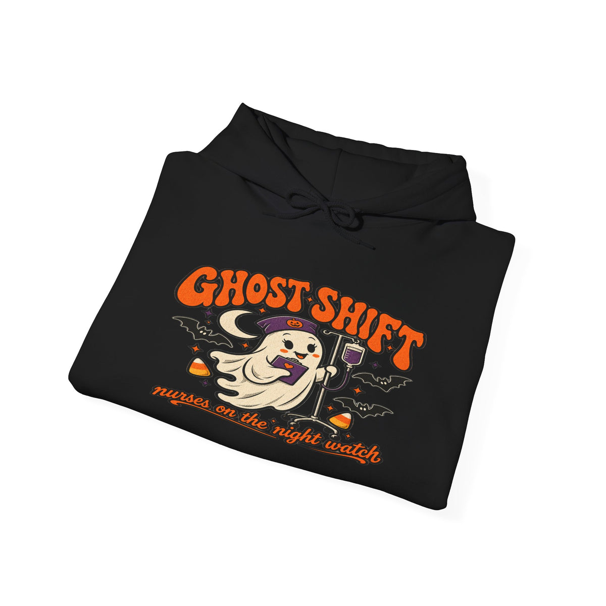 Ghost Shift Cartoon Halloween Hoodie
